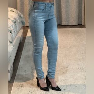 AG Adriano Goldschmied Sky Blue Skinny Jeans